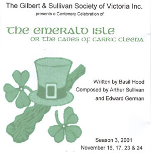 Emerald Isle 2001 CD cover