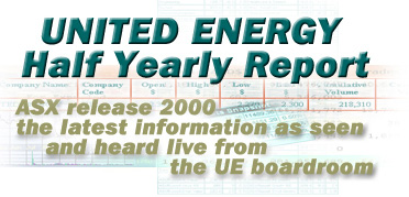 Half Year Results 2000